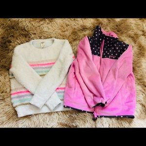 4t Oshkosh sweater and zip up